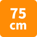 75cm